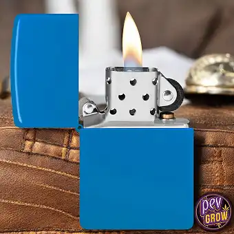 Briquet Zippo Blue Matte