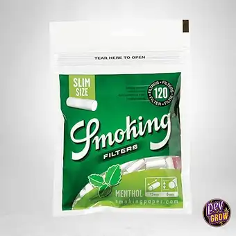 Filtros Smoking Menthol 6...