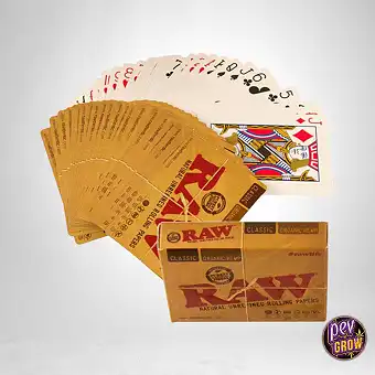 Raw Poker Playing Cards