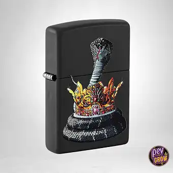 Briquet Zippo Snake With Crown