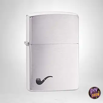 Zippo Pipe Chrome Brushed...