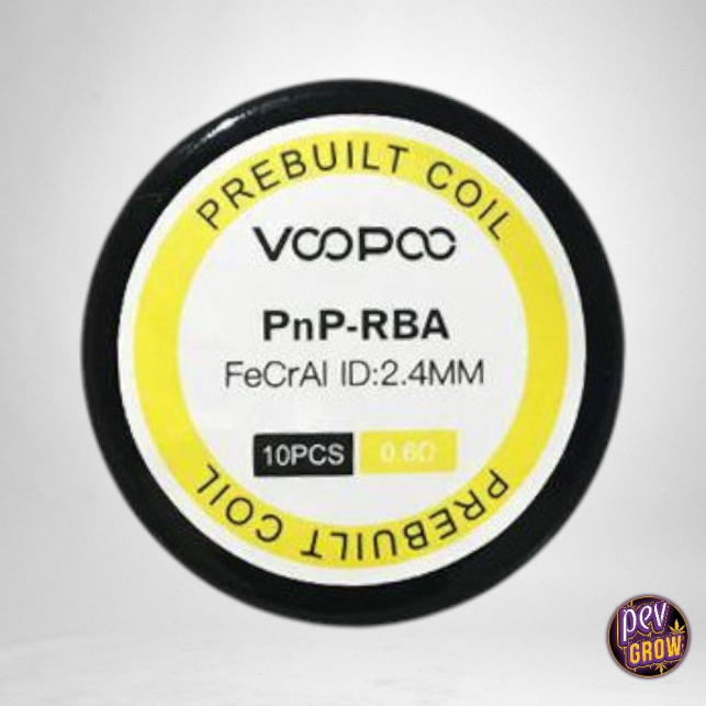 Voopoo PnP RBA Prebuilt Coils 0.6Ω (10 Pack)