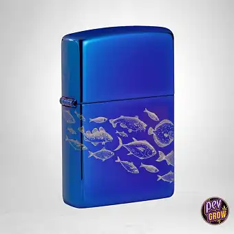 Zippo Lighter Swimming Fish...