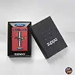 Accendino Zippo Ford Mustang Rosso Opaco Logo Accendino Zippo Ford Mustang Rosso Opaco Logo