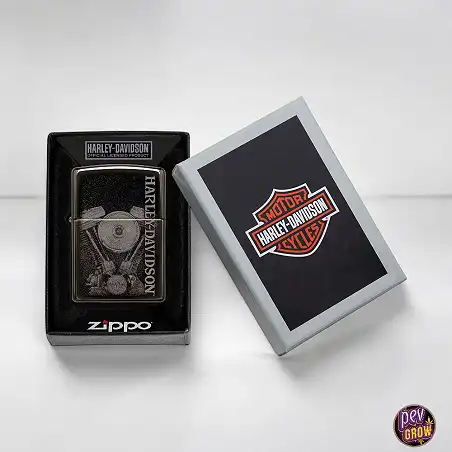 Encendedor Zippo Foto Harley-Davidson High Polish