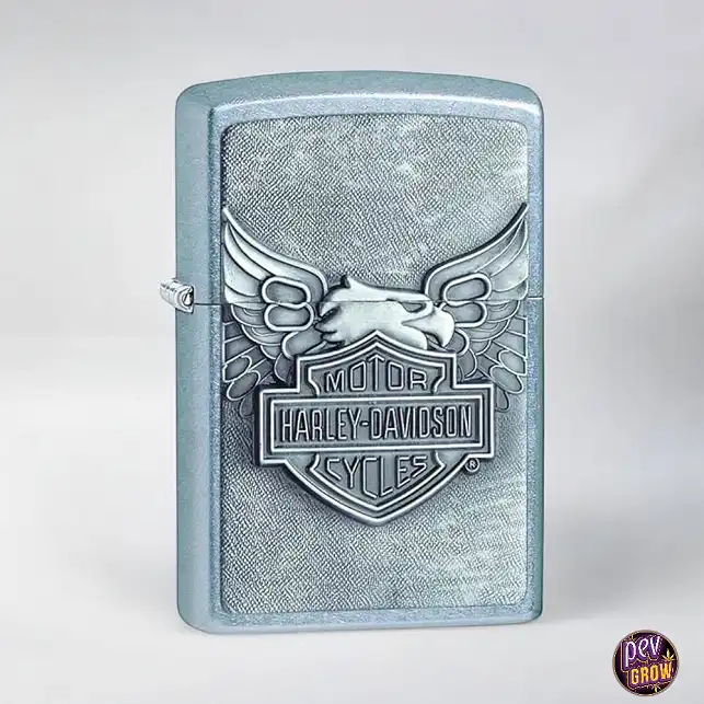 Accendino Zippo Harley Davidson Eagle Street Chrome