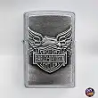 Zippo Harley Davidson Eagle Street Chrome Lighter