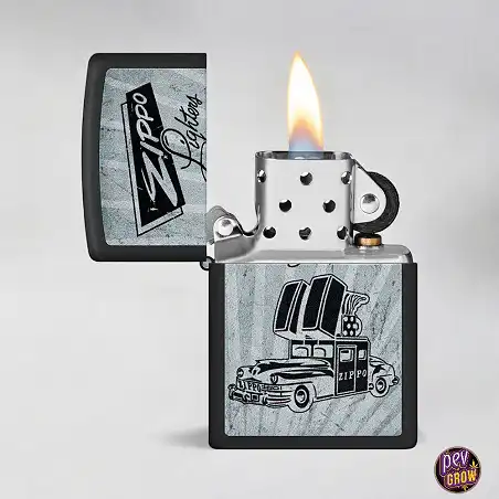 Zippo Car Design Original Logo Lighter