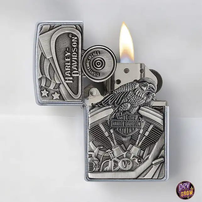 Encendedor Zippo Harley Davidson Hd Motor