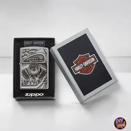 Encendedor Zippo Harley Davidson Hd Motor
