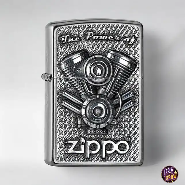 Accendino Zippo V Motor Street Chrome