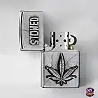 Briquet Zippo Emblème Stoned Weed