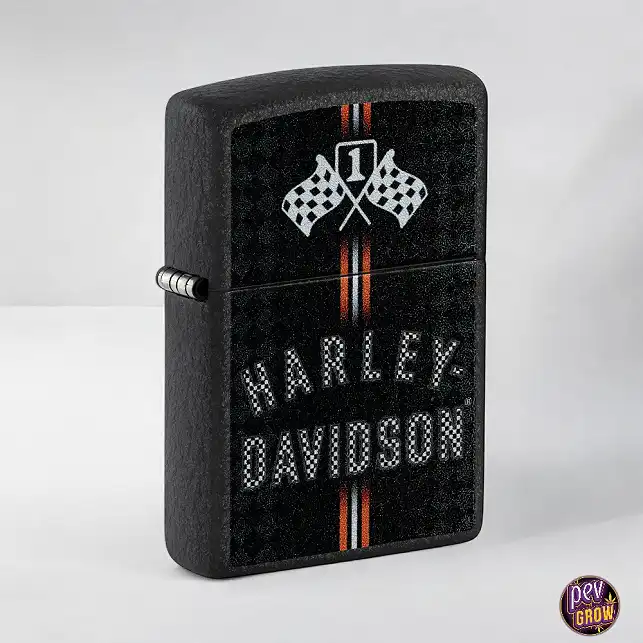 Accendino Zippo Harley-Davidson Race Design