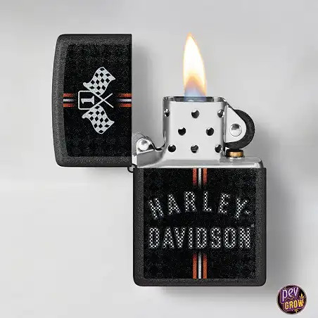 Zippo Lighter Harley-Davidson Race Design