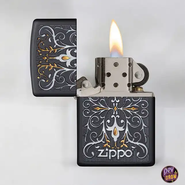 Zippo Feuerzeug Design Sophisticated