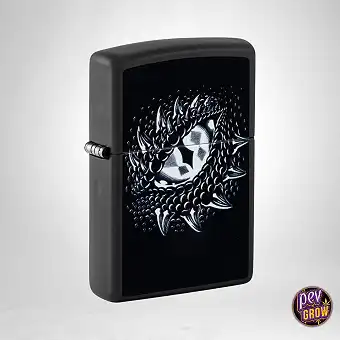 ZIPPO 60006155 Accendino A Benzina Marrone Opaco Cigar, Con Incisione Sigaro, Garanzia A Vita