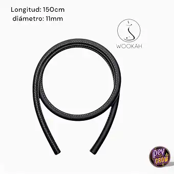 WOOKAH Melnā ādas šļūtenis...