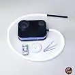 Complete Kit Small Book Type Smoke Shop with Light