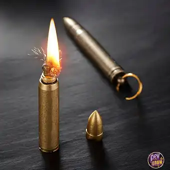 Windproof Lighter Golden Bullet