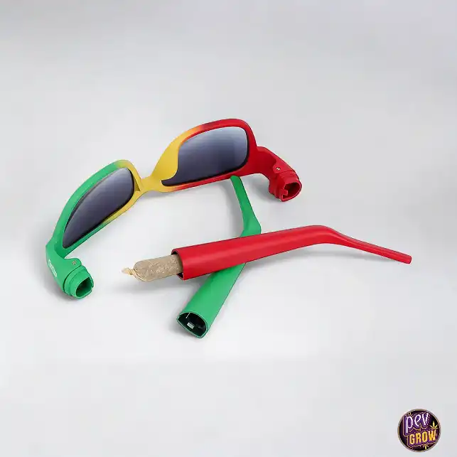 Gafas de moda guarda porros con caja HONEYPUFF 2025