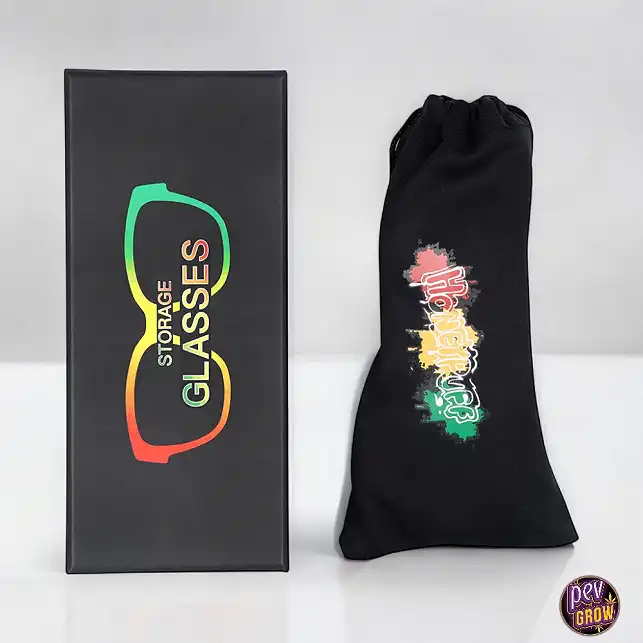 Gafas de moda guarda porros con caja HONEYPUFF 2025