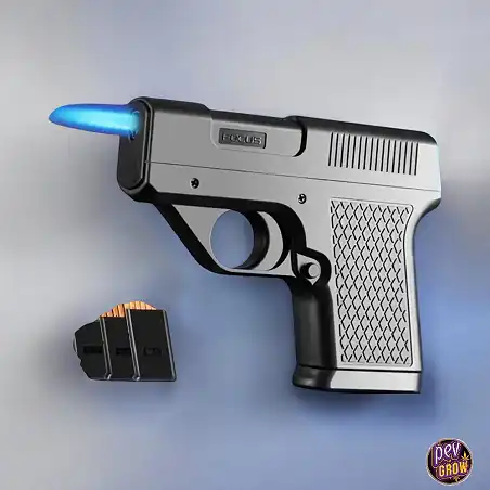 Briquet tempête/Étui à Cigarettes Pistolet Rose