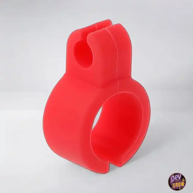 Anillo de silicona para fumador rojo