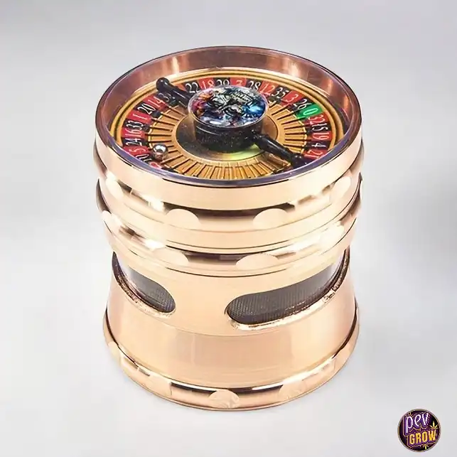 Grinder metal ruleta casino 4 partes 63mm Grinder metal ruleta casino 4 partes 63mm