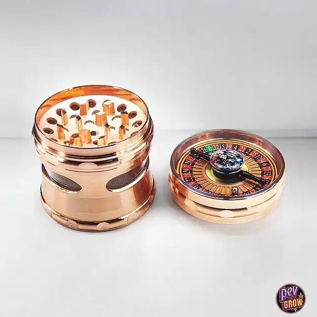 Grinder Metall Roulette Casino 4 Teile 63mm