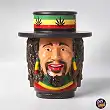 Grinder figure Bob en couleur 4 parties 9 x 8 cm