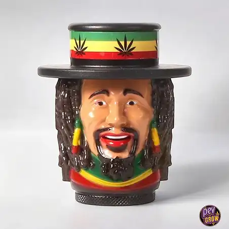 Grinder figure Bob en couleur 4 parties 9 x 8 cm