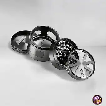 Grinder metallico con finestra 60 mm 4 parti