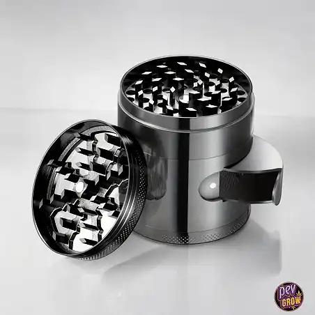 Grinder métallique avec fenêtre 60 mm 4 parties