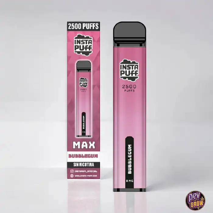 Vaper desechable INSTAPUFF 2500 Bubblegum 0%