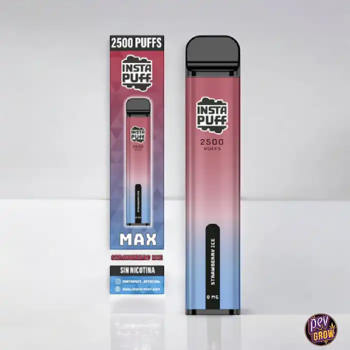 Vaper desechable INSTAPUFF 2500 Strawberry Ice 0%