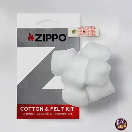 Repuesto de algodón y filtro Zippo