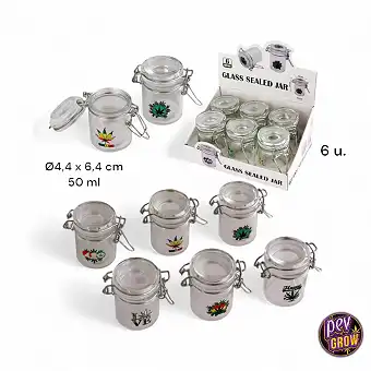 Display de 6 frascos de...
