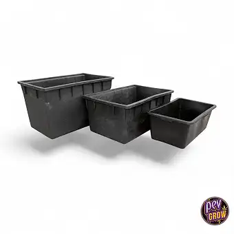 Black Plastic Rectangular...