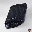 Windproof Turbo Jet Lighter «COLIBRI Falcon II» Angled Flame with Fuel Window Blue