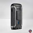 Windproof Turbo Jet Lighter «COLIBRI Apex II» Black with Fuel Window