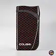 Windproof Turbo Jet Lighter «COLIBRI Falcon II» Angled Flame with Fuel Window Red