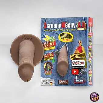 Screeny Weeny Beauty 6.0 White/Mulatto Circumcision