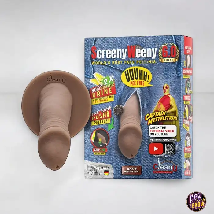 Screeny Weeny Beauty 6.0 White/Mulatto Circumcision