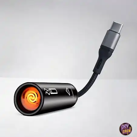 Briquet électrique à plasma sans flamme, rechargeable