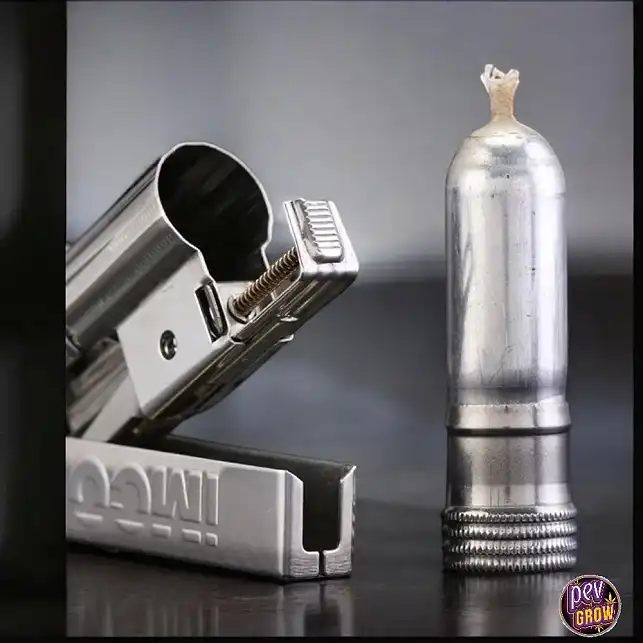 Briquet à essence argenté Imco Série 6700