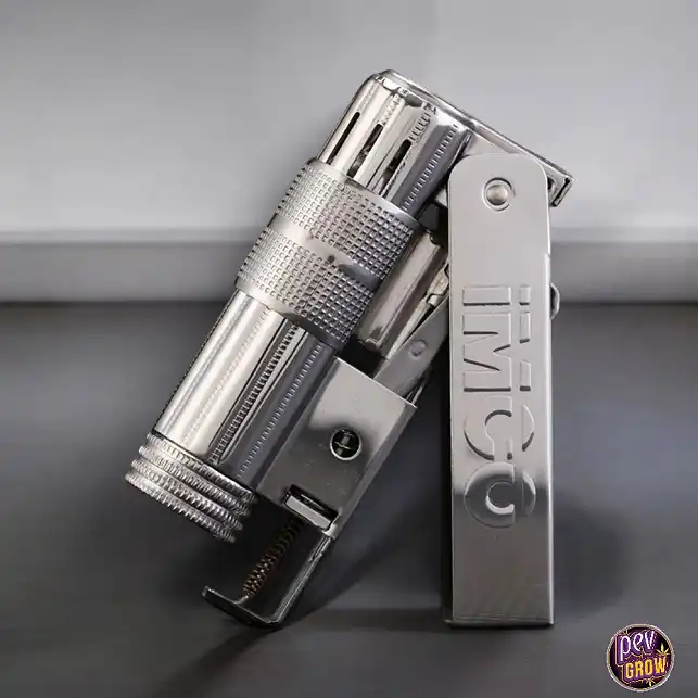 Briquet à essence argenté Imco Série 6700