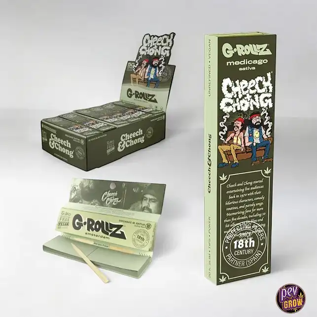 Zigarettenpapier G-Rollz K.S. & Tips Cheech & Chong Sofa