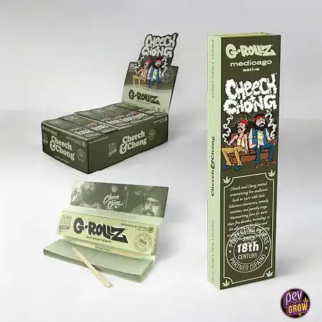 Feuilles à rouler G-Rollz K.S. & Tips Cheech & Chong Sofa