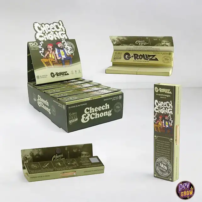 Zigarettenpapier G-Rollz K.S. & Tips Cheech & Chong Sofa