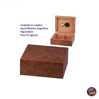 Fa stílusú szivar humidor –...